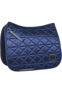 2026 WeatherBeeta Satin Luxe Air-Tec Dressage Saddle Pad 1030348 - Navy